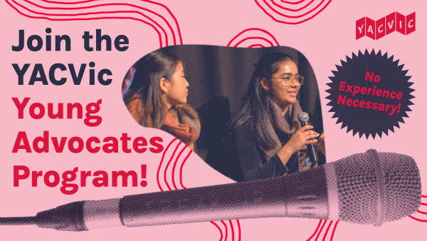 Young Advocates program banner