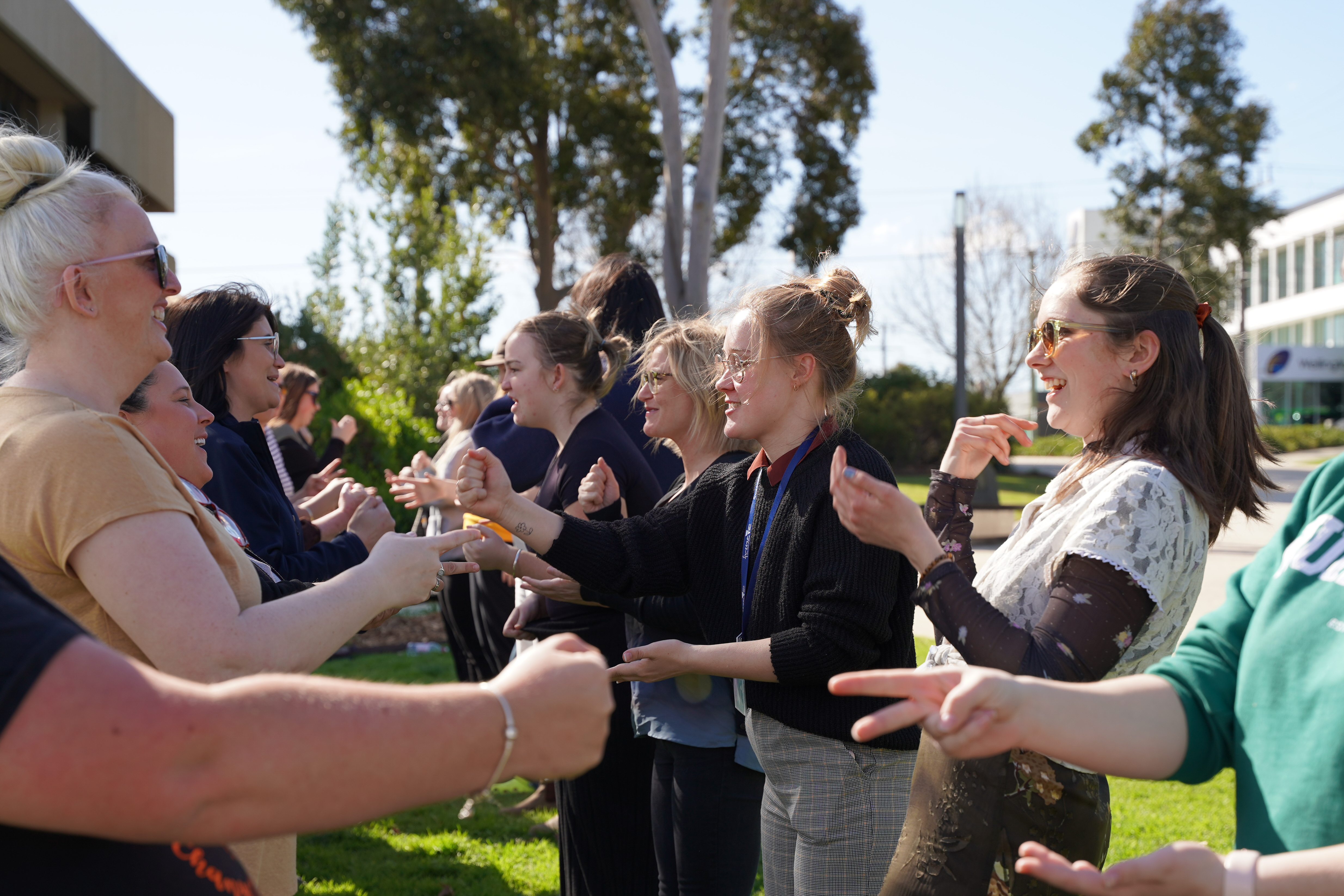 Young people and youth workers