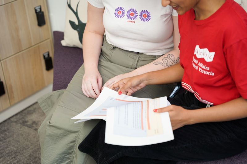 Young people on interview panels1