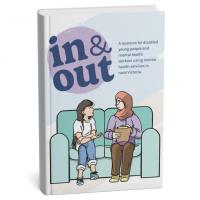 Icon Print Mockup of the YDAS In and Out booklet