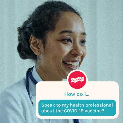 'How do I speak to a health professional' resource thumbnail