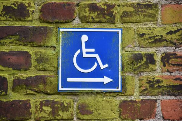 Wheelchair sign
